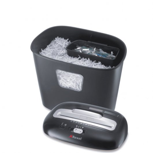 Rexel Duo Destructora de Papel Negra