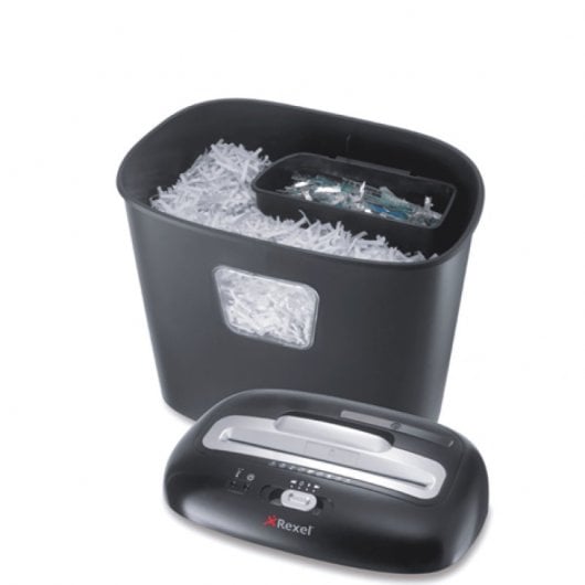 Rexel Duo Destructora de Papel Negra