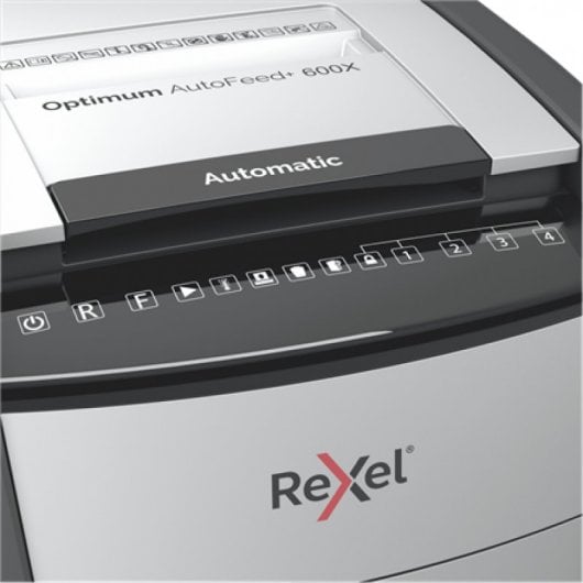 Rexel Optimum AutoFeed 600X Destructora Automática Corte en Partículas