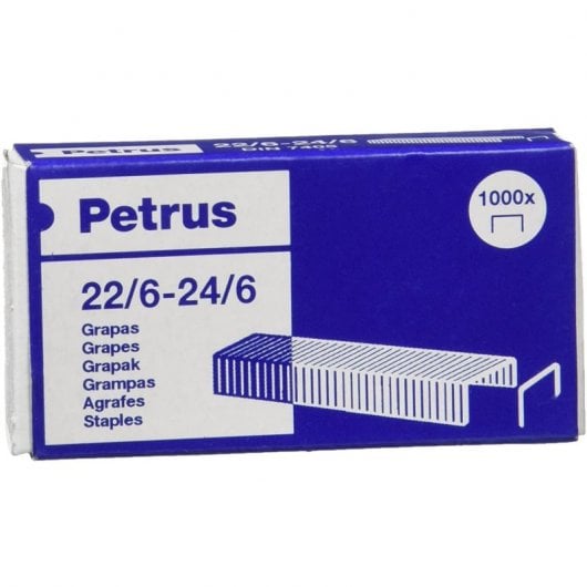 Petrus Grapas 22/6 1000 Unidades Galvanizadas