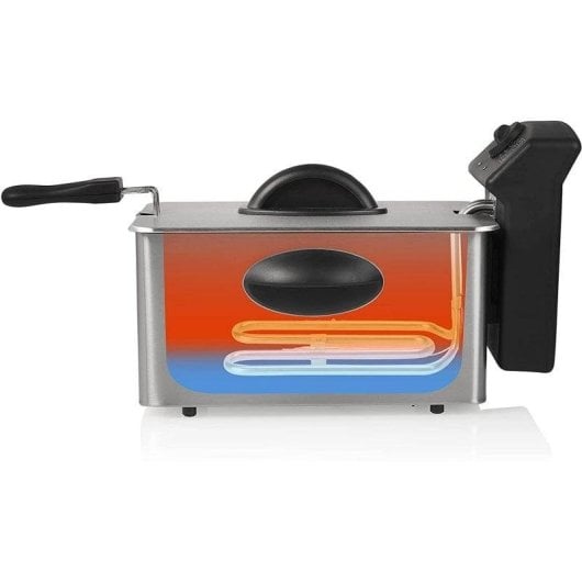 Fritadeira Princess 182642 4L 2000W com Termóstato regulável