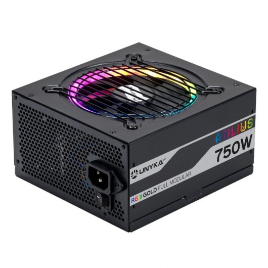 UNYKAch Atilius RGB Netzteil 750W Effizienz 90% Vollmodular