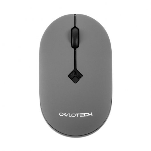 Owlotech M80 Rato Sem Fios 1600 DPI Cinzento
