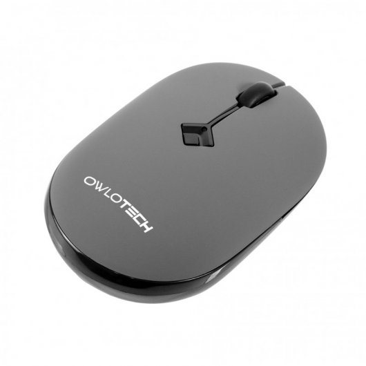 Owlotech M80 Rato Sem Fios 1600 DPI Cinzento