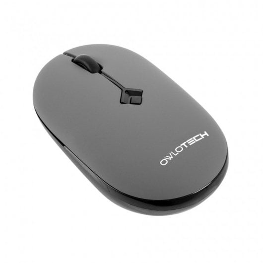 Owlotech M80 Rato Sem Fios 1600 DPI Cinzento