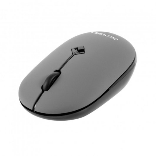 Owlotech M80 Rato Sem Fios 1600 DPI Cinzento