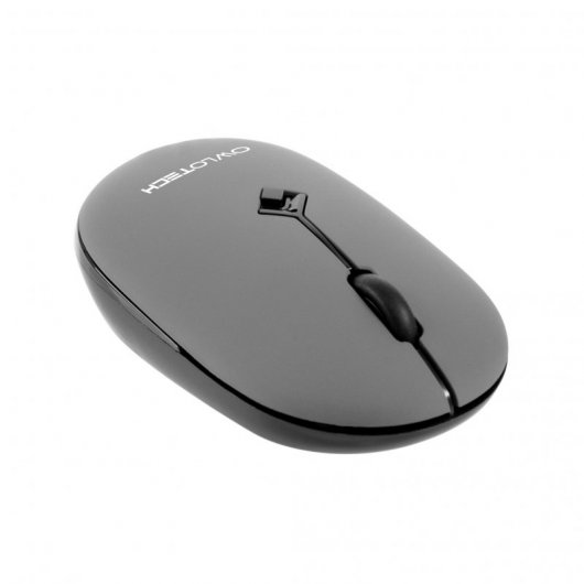 Owlotech M80 Rato Sem Fios 1600 DPI Cinzento