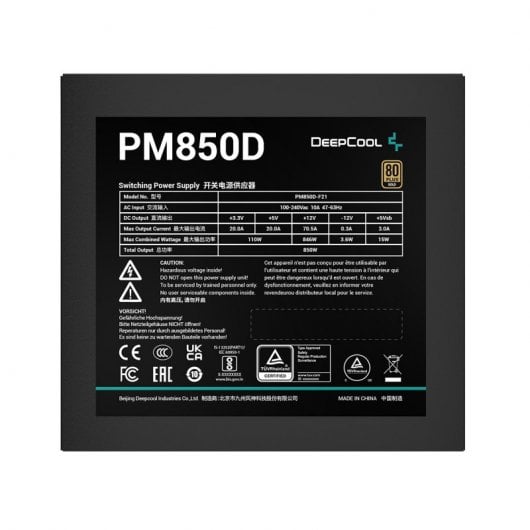 DeepCool PM850D 850W 80 Plus Or