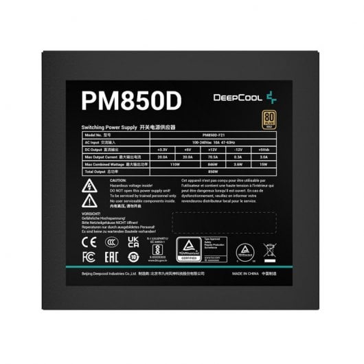 DeepCool PM850D 850W 80 Plus Oro