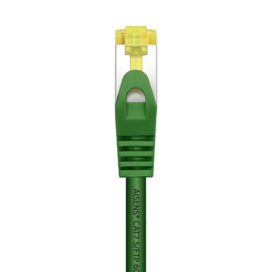 Aisens Netzwerkkabel S/FTP RJ45 Cat.7 1m Grün