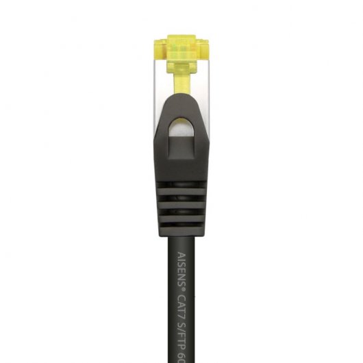 Aisens Câble Réseau S/FTP RJ45 Cat.7 50cm Noir