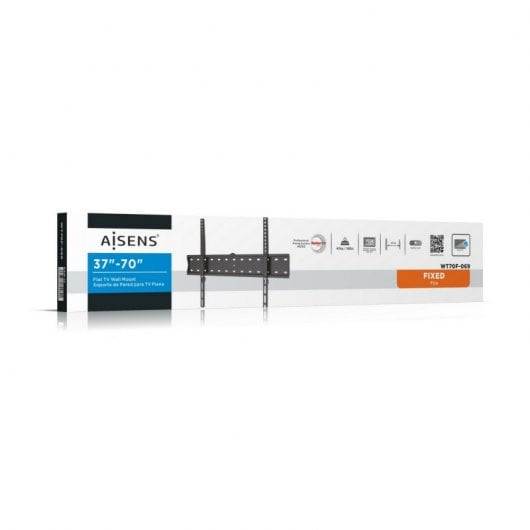 Aisens WT70F-069 Feste Wandhalterung für 37–70 Zoll Fernseher, VESA 600 x 400, max. 40 kg