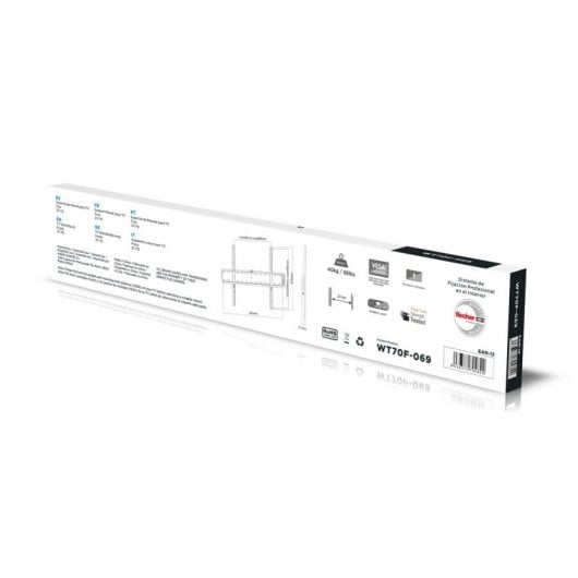 Aisens WT70F-069 Feste Wandhalterung für 37–70 Zoll Fernseher, VESA 600 x 400, max. 40 kg
