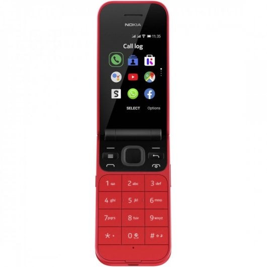 Nokia 2720 Flip Rojo Libre