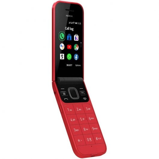 Nokia 2720 Flip Rojo Libre