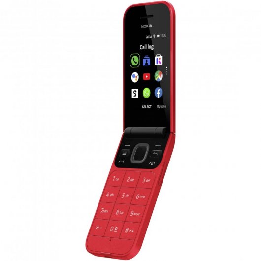 Nokia 2720 Flip Rojo Libre