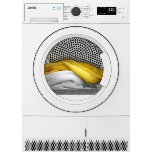 Zanussi ZDHF284W Máquina de Secar Roupa Bomba de Calor 8Kg A++ Branca