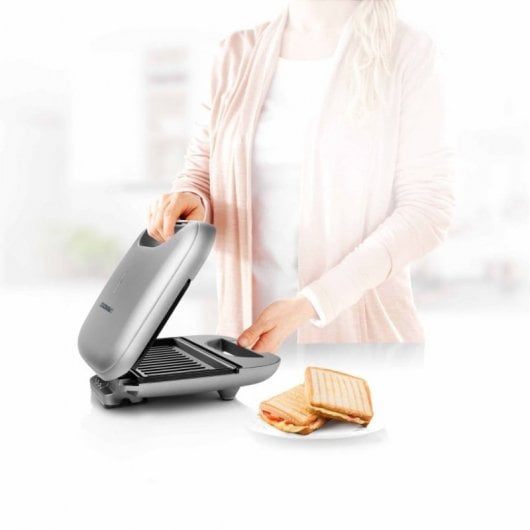 Princess 127003 Deluxe Sandwichera 750W Gris