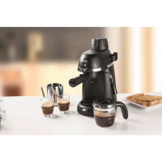 Bestron AES800 Cafetera Espresso 3.5 Bares 800W Negro