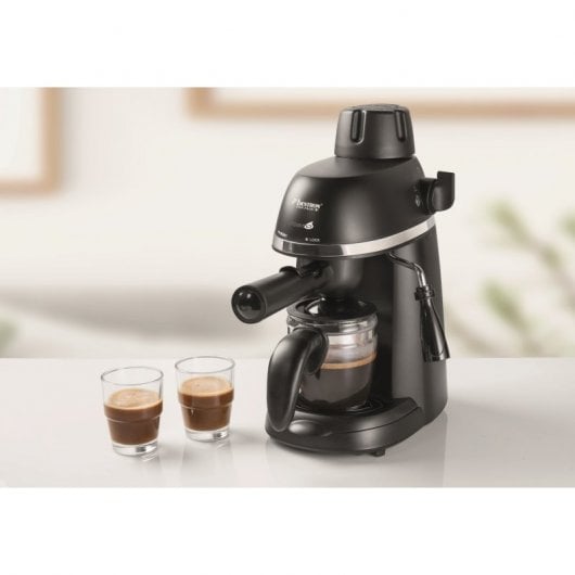 Bestron AES800 Cafetera Espresso 3.5 Bares 800W Negro