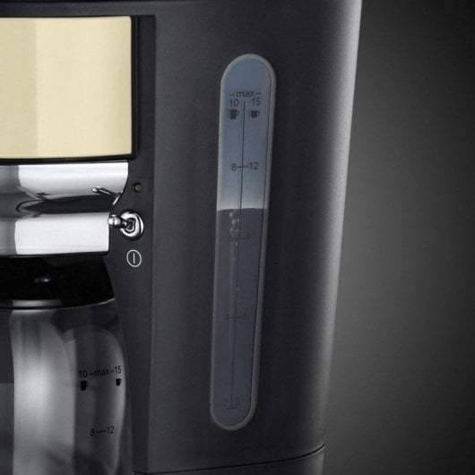 Russell Hobbs Vintage Retro Cafetera de Goteo 1.25L 1000W Crema