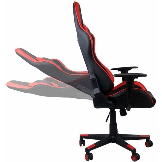 Silla Gaming 7House Titán Roja Reclinable 180º Cuero Sintético