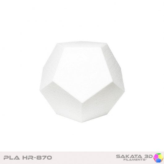 Sakata 3D Bobina de Filamento PLA HR-870 1.75mm Blanco 1Kg