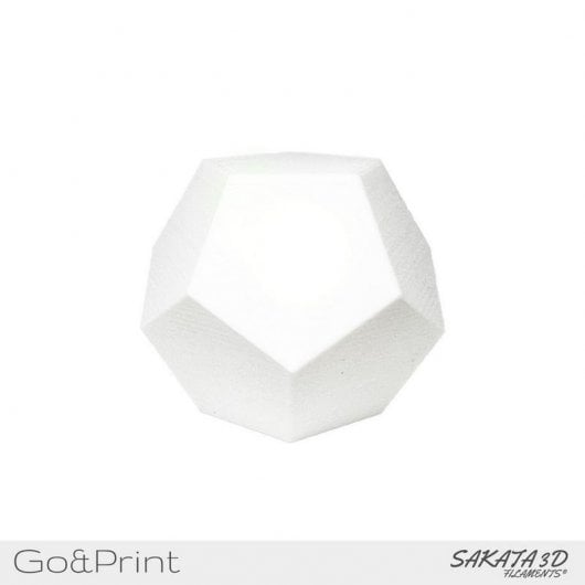 Sakata 3D Bobina de Filamento GO&PRINT 1.75mm Blanco 1Kg