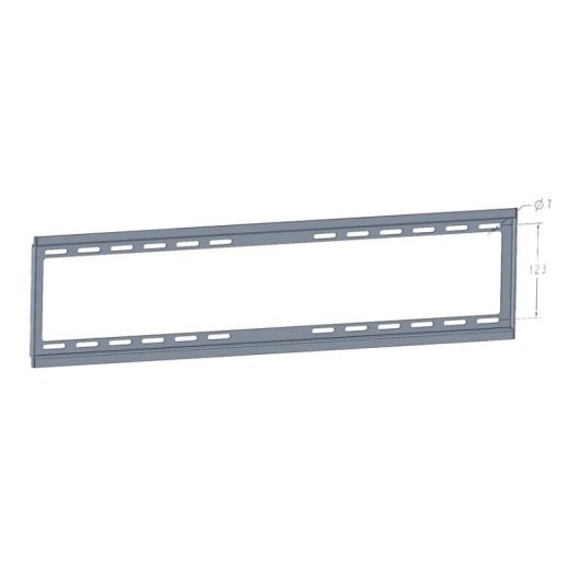 Equip 650333 Support mural pour TV 37 "-70" VESA 600x400 Max. 35Kg