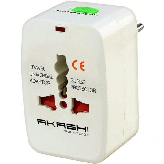 Akashi ALTWP100W Adaptador de Corrente Universal 100W Branco