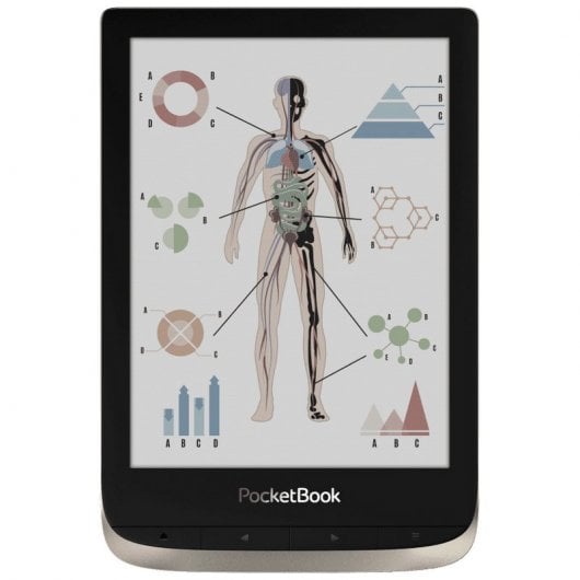 PocketBook Color lettore e-book Touch screen 16 GB Wi-Fi Argento