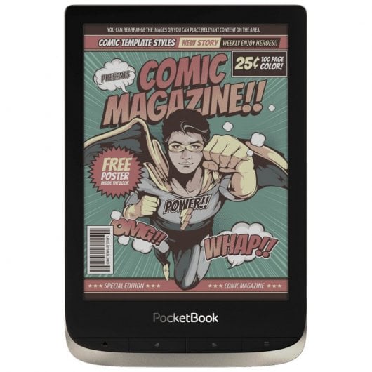 PocketBook Color lettore e-book Touch screen 16 GB Wi-Fi Argento