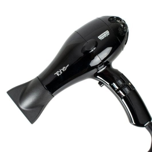 Secador de Cabelo Profissional Tahe 2000W 3 Temperaturas 2 Velocidades com Difusor Preto
