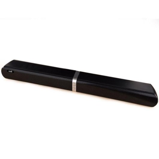 Barre de Son Cool Silver 2.0 20W Bluetooth FM USB Compacte