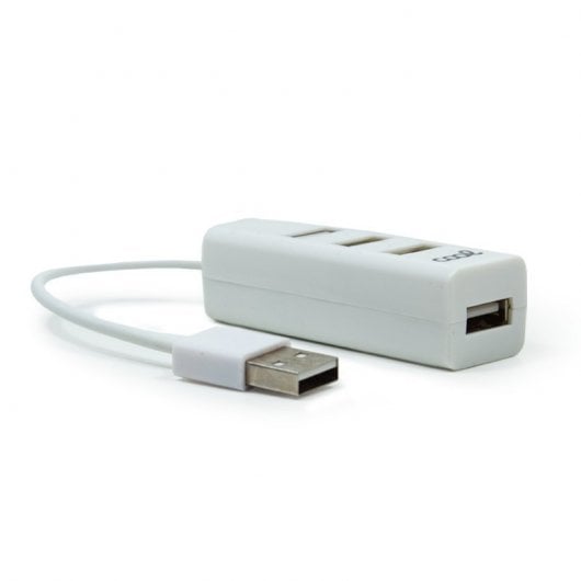 Fantastico hub USB a 4x USB bianco