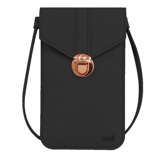 Fantastico copri borsa nero universale fino a 6,7"
