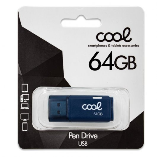 Cool 64 Go USB 2.0 Bleu