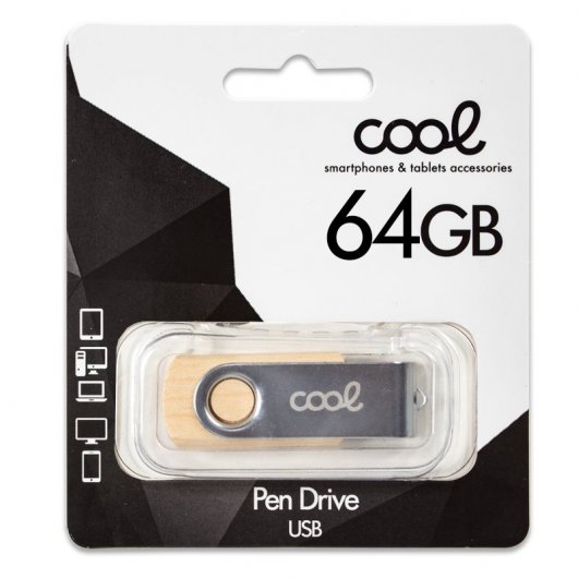 Fantastica USB 2.0 da 64 GB in legno