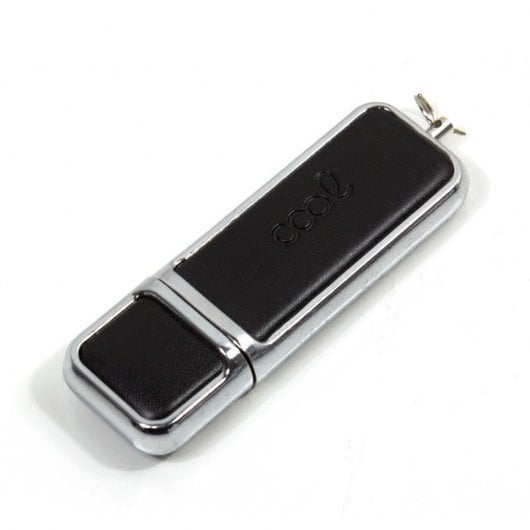 Cool 64GB USB 2.0 Cuero Negro