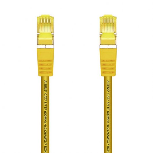 Aisens Cable de Red SFTP RJ45 Cat.7 50cm Amarillo