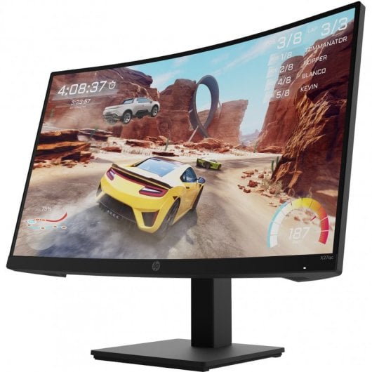 HP X27qc Monitor PC 68,6 cm (27") 2560 x 1440 Pixel Quad HD Nero