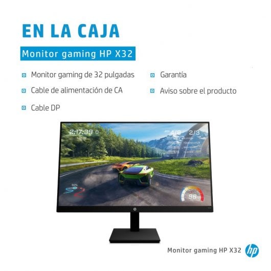 HP X32 31.5" LED IPS QHD 165Hz FreeSync Premium