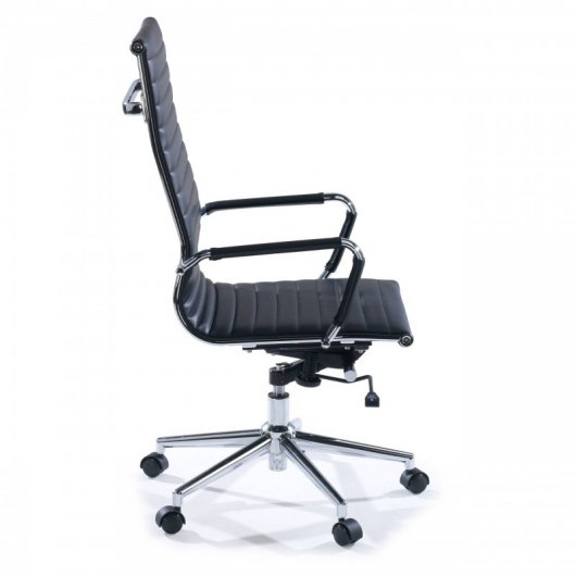 Ofiprix Slim Silla de Oficina Tapizado Negro