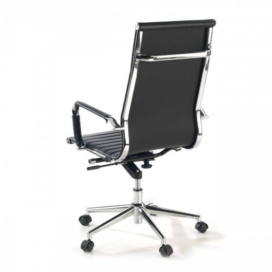 Ofiprix Slim Silla de Oficina Tapizado Negro