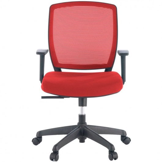 Ofiprix Nicole Silla de Oficina Transpirable Roja