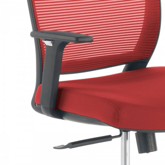 Ofiprix Nicole Silla de Oficina Transpirable Roja