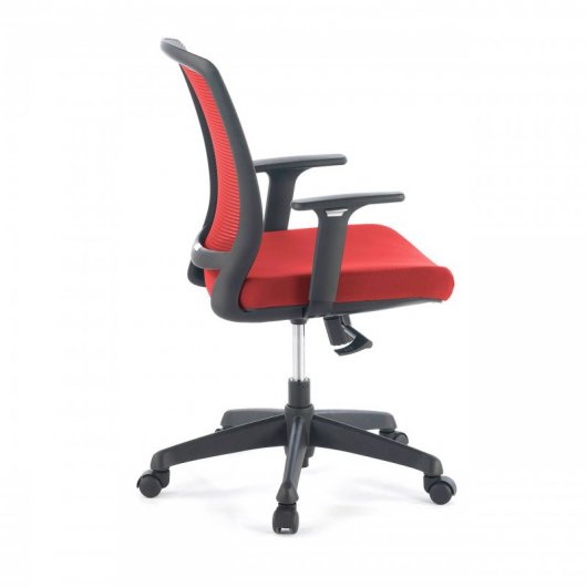 Ofiprix Nicole Silla de Oficina Transpirable Roja
