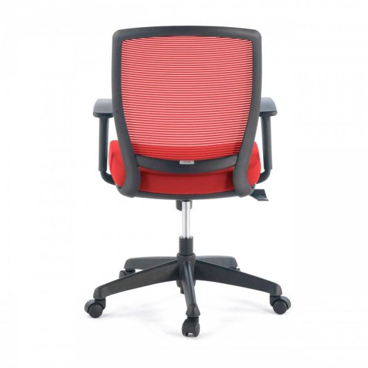 Ofiprix Nicole Silla de Oficina Transpirable Roja