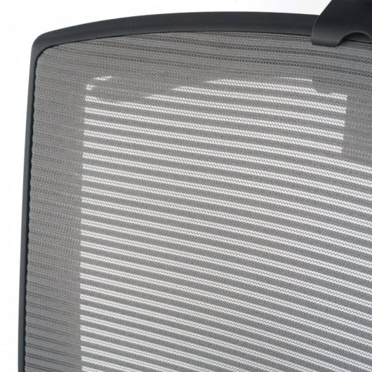 Ofiprix Kendo Silla de Oficina Transpirable con Reposacabezas Gris