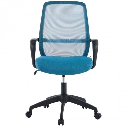 Ofiprix Point Silla Giratoria de Oficina Transpirable Azul